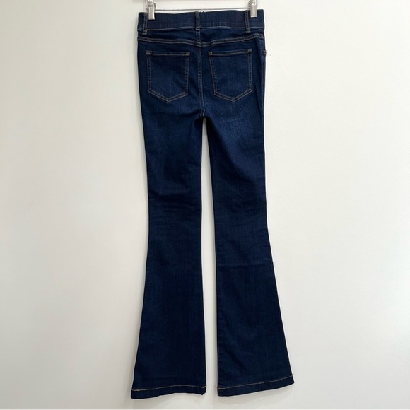 SPANX Tall Flare Jeans in Midnight Shade Wash Pull On Size XS - Picture 4 of 10